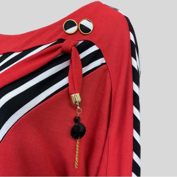 Dila USA Retro 80’s embellished top size 3X - Picture 8 of 10